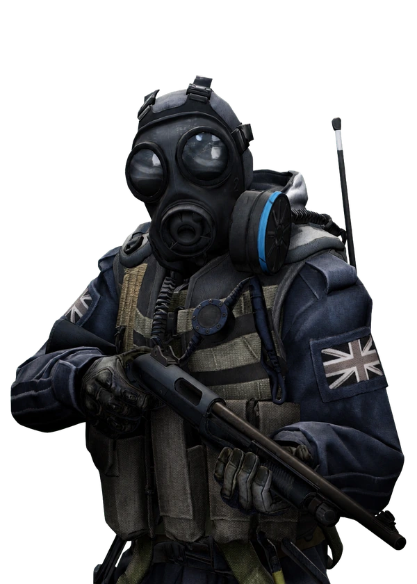 Counter-Strike 2 — боец SAS