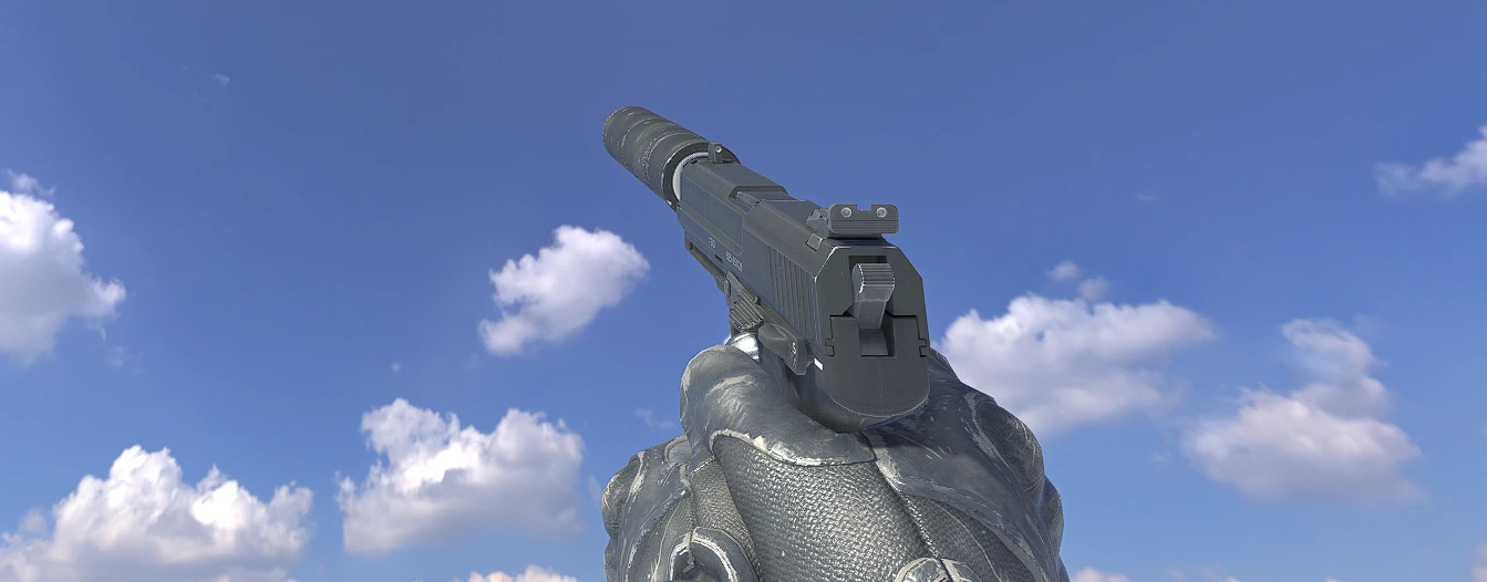положение рук donk с USP-S